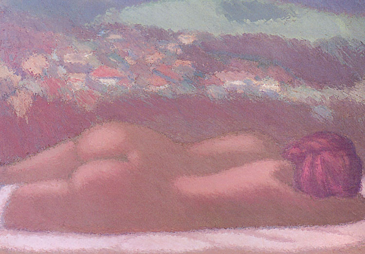 Nudo nel paesaggio, 1989